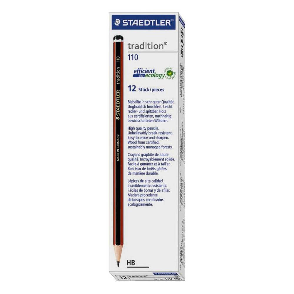 Pencil HB Lead Traditional Pk 12 Staedtler 90910737 PENC2280