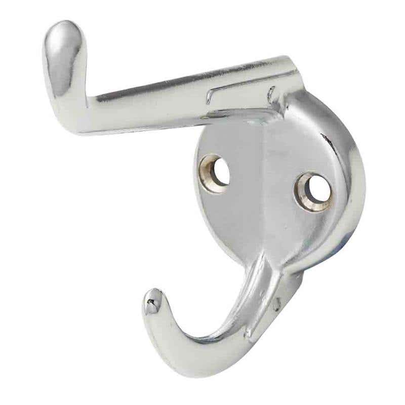 Hook Hat + Coat Chrome Plated 80mm Lockwood 91000209 L45CPDP