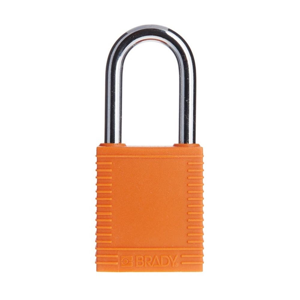 Padlock Lockout Safety Plus 44/37mm Orange 91018025 850819