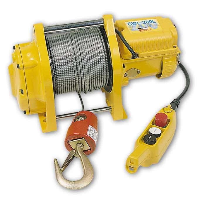 CWL200L 240V Electric Wire Rope Winch 200kg 91408001 CWL205