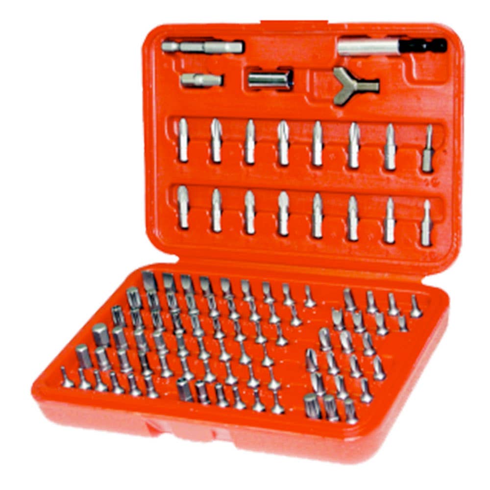 Hex Bit Set 1/4'' 100 Piece 91548935 T1000
