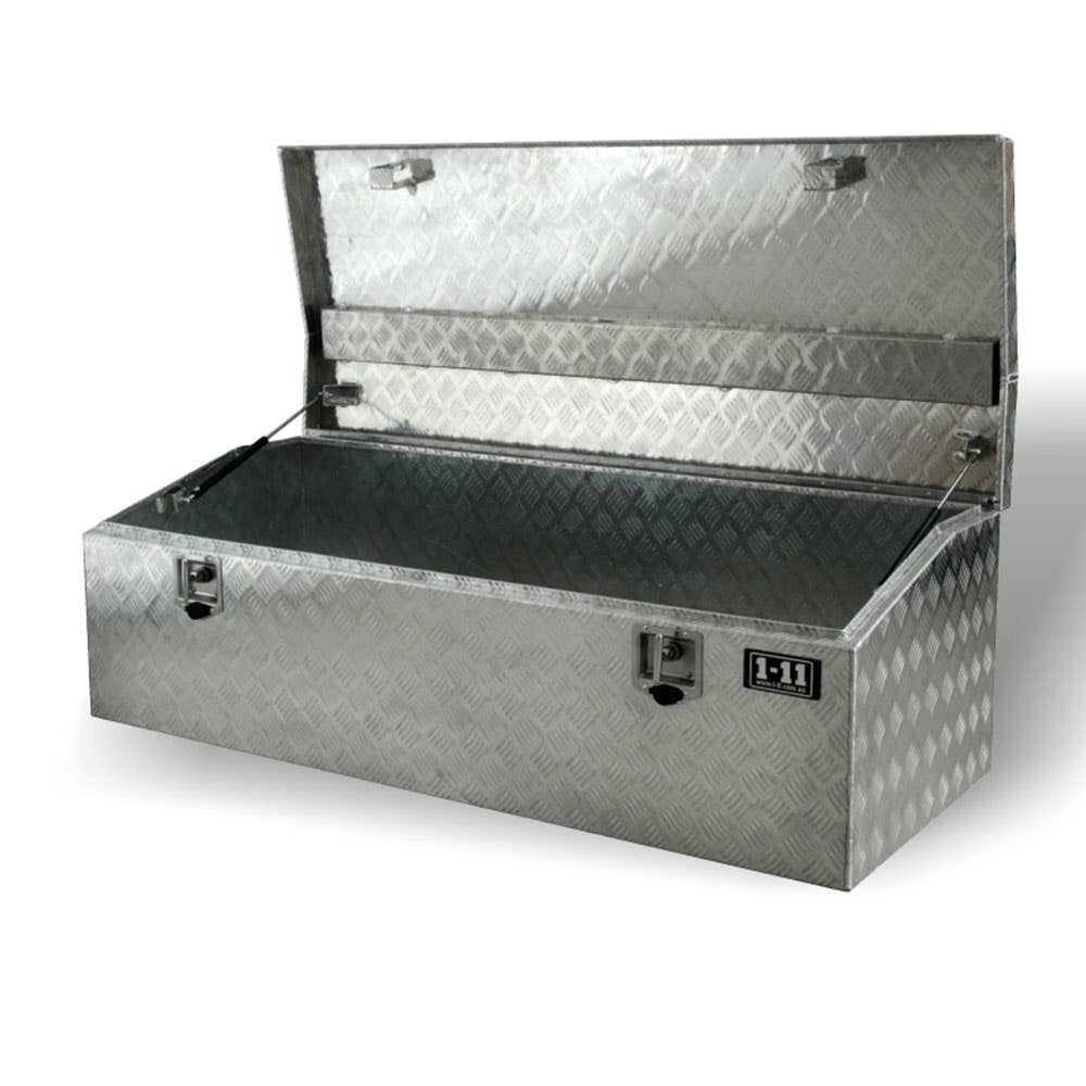 Box Truck Aluminium 1550 x 600 x 500mm Checkerplate Low Profile 1-11 91708224 LP1550