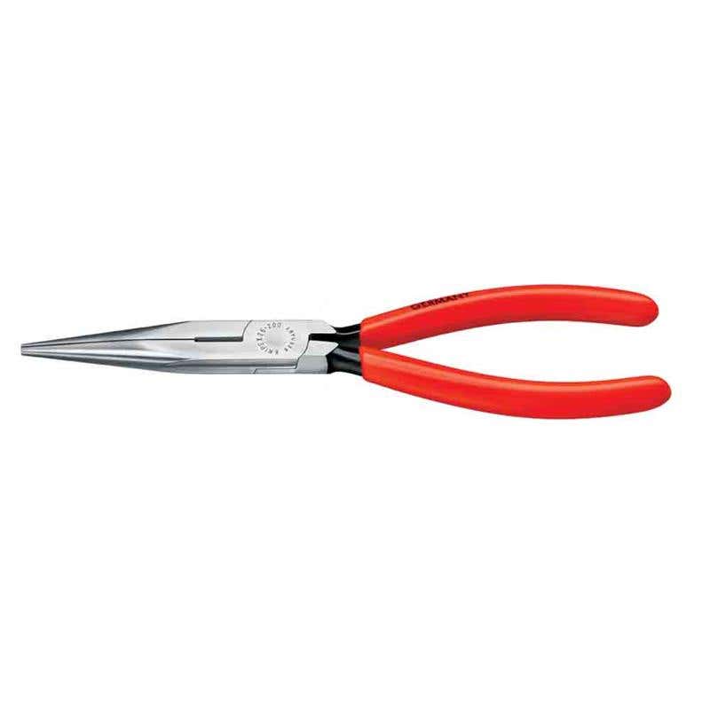 Pliers Snipe Nose 200mm Side Cutting Straight Tip Knipex 91798072 2611200
