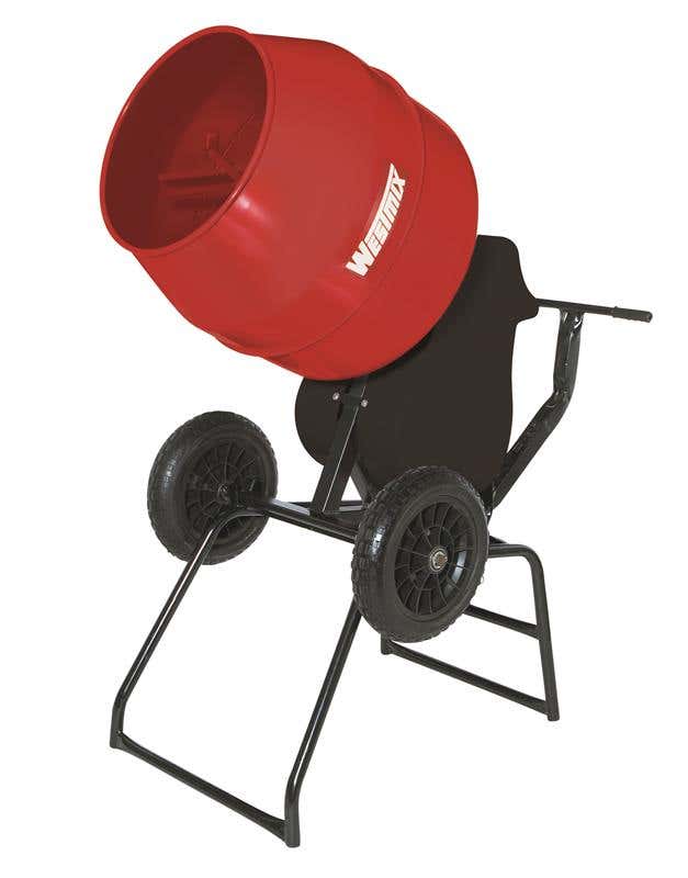 Mixer Cement Tradesman Tip Up Seamless Bowl 1hp Cmg Motor 91948147 WMTC3.5