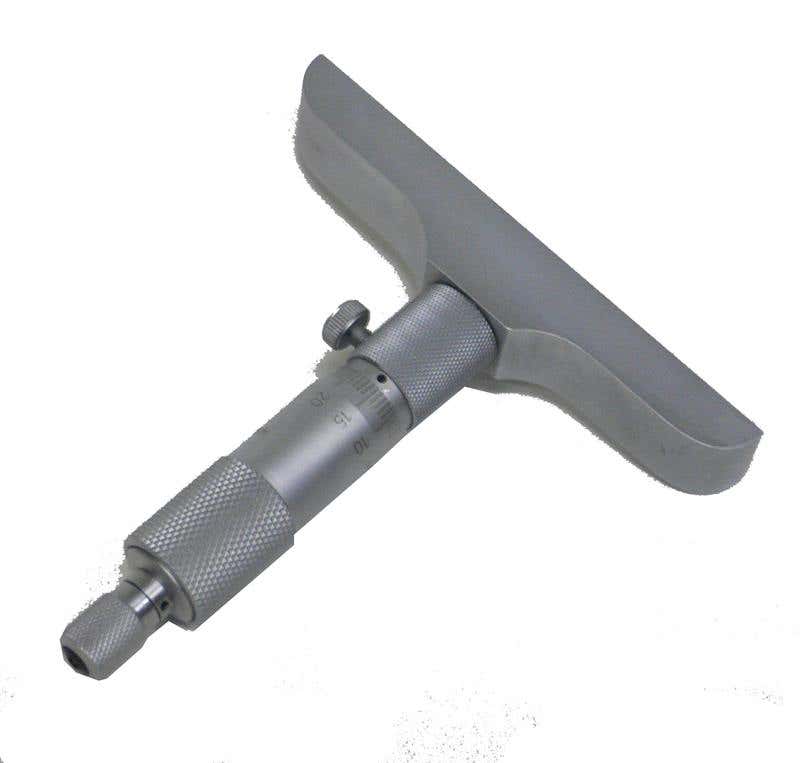 Micrometer Depth 1 Piece 0 25mm + 63mm Base 92148010 MICD25