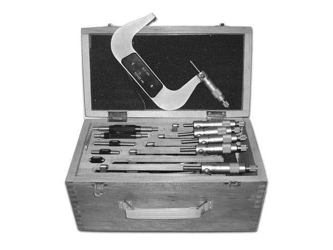 Micrometer Depth 6 Piece 0-150mm + 100mm Base 92148011 MICD150