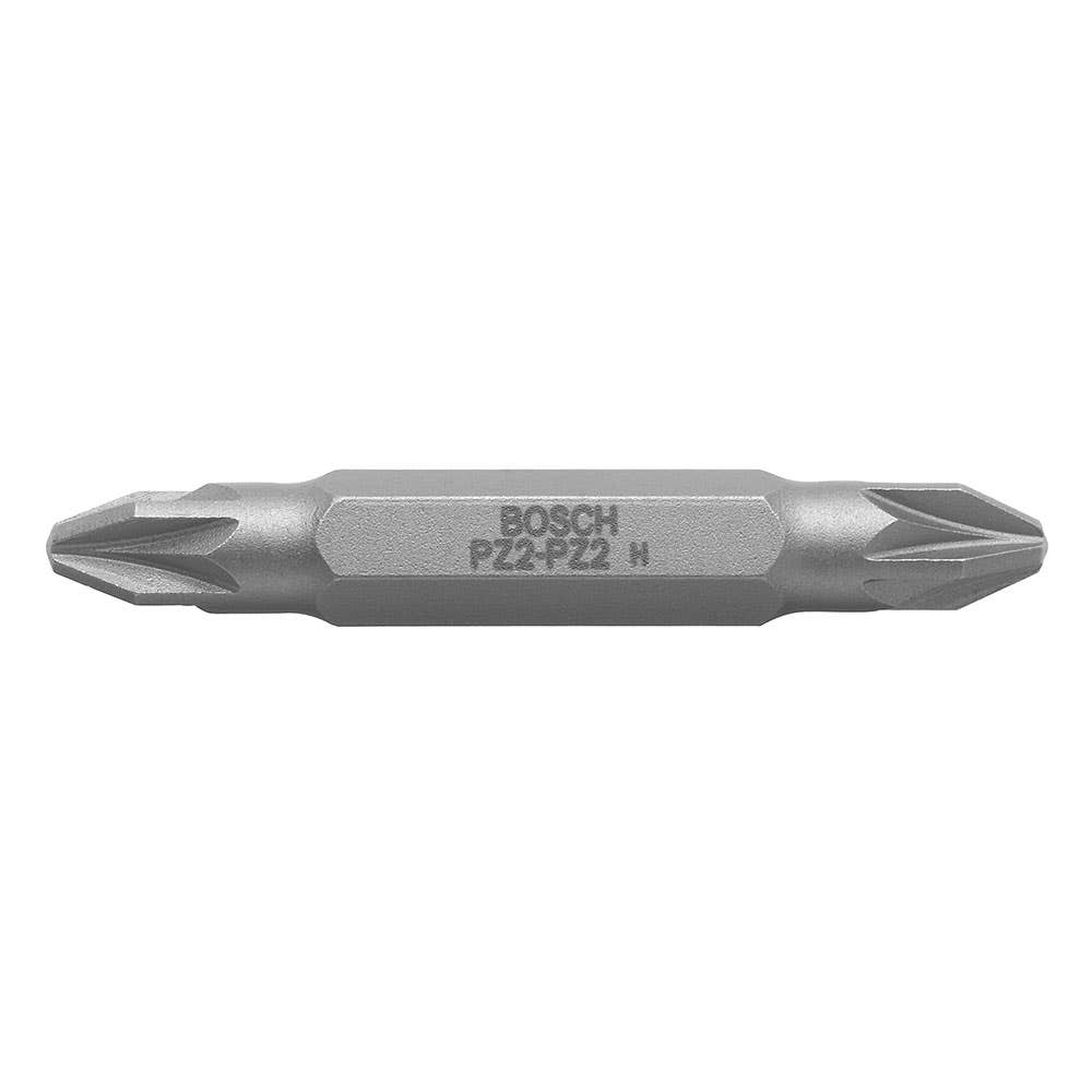 Bit Screwdriver Double Ended Pozidriv PZ2 1/4'' Hex Shank x 45mm Bosch 92270413 2.607.001.742 NLA