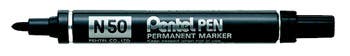 Pentel Marker Permanent N50 Bullet Point Black 16149303 10973
