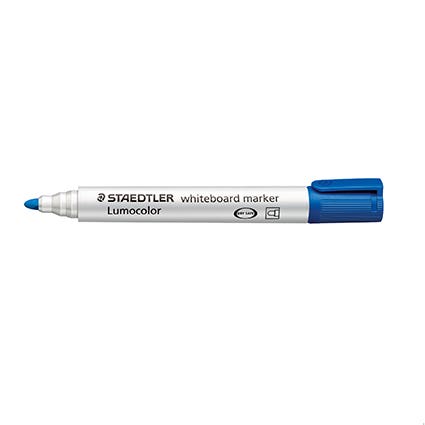 Staedtler Lumocolor Whiteboard Marker 351 Bullet Point 2mm Pack 10 Blue 925701002 351-3
