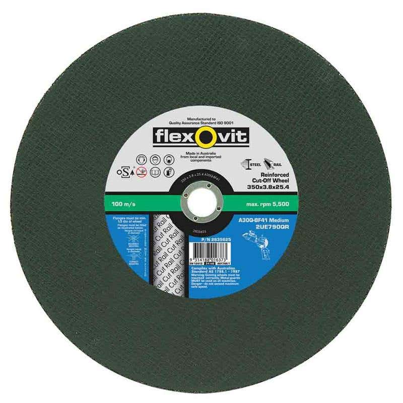 Disc Cut Off Metal 350 x 3.8 x 20mm Flexovit 92608040 66252841631