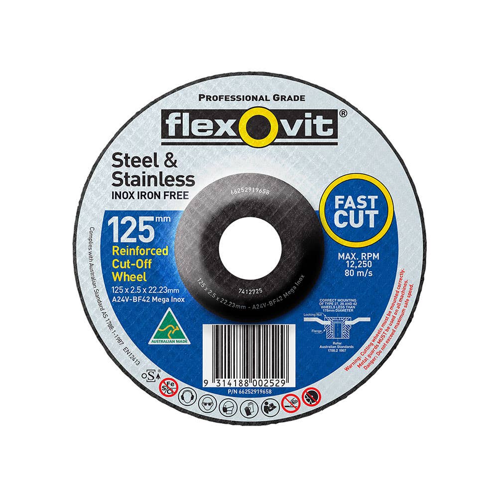 Cut-Off Disc Depressed Centre 230mm A24V-BF42 M/INOX 92608070 66252919704