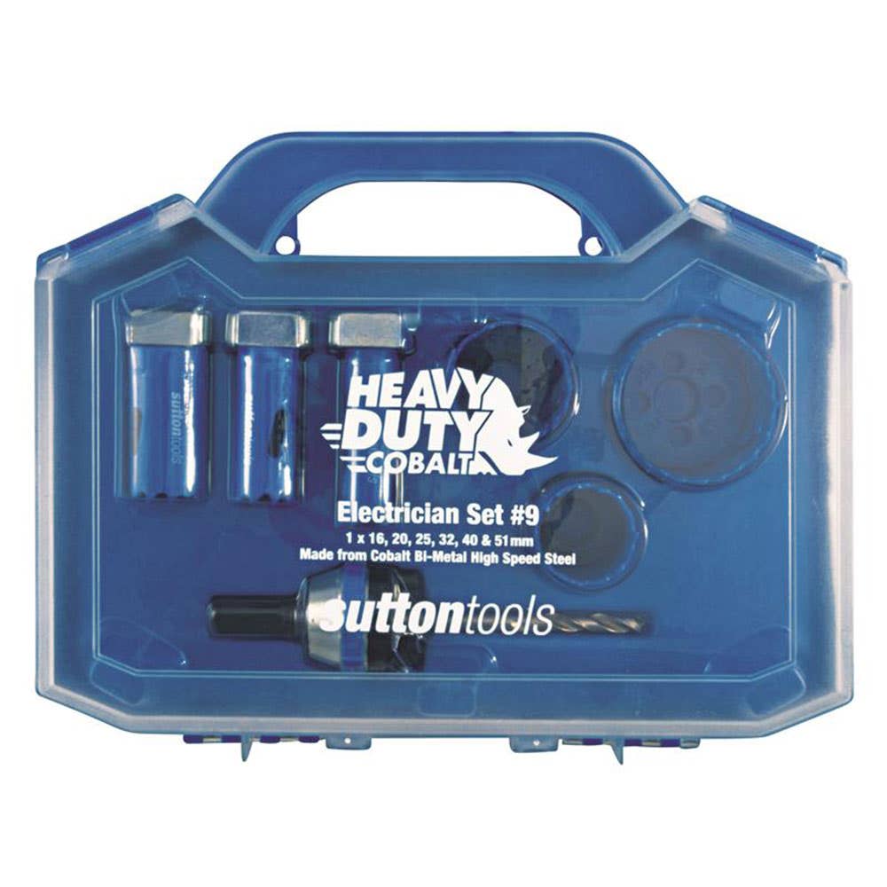 Holesaw Set Electrcians Sutton Gamflex 10 Piece 92910039 H105S9