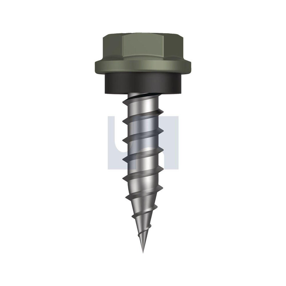 Needle Pt Sds Hex + Wash Mangrove - Cl4 As3566 #10-12 20 - Pk 1000_40095112_TMAN4SH1012020