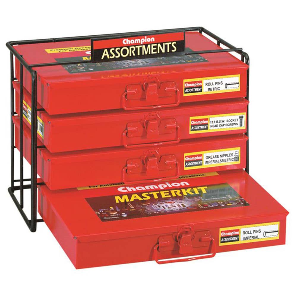 Rack Master Kit Organiser Wire (Master Kits Not Included) Champion 93290040 CDS10