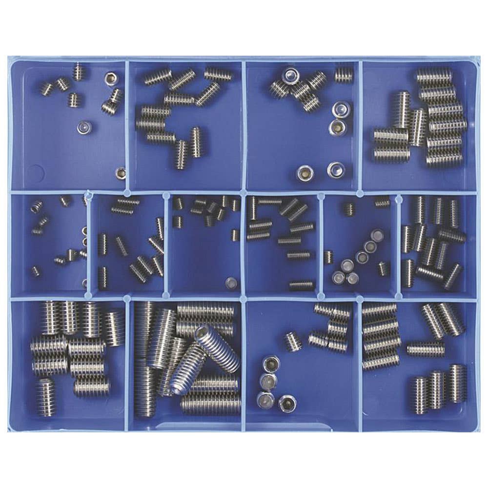 Grab Kit Screw Grub Socket Head 316 Stainless Steel 14 Sizes 93290043 CA1816