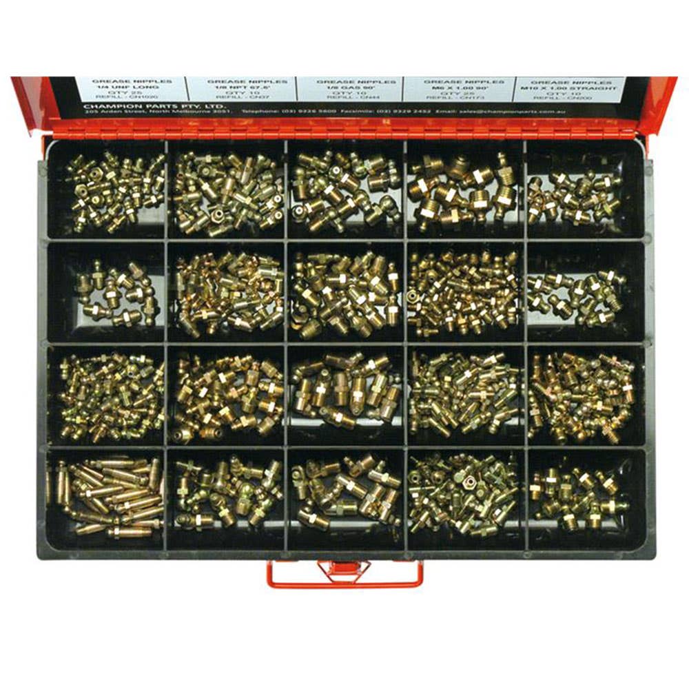 415 Piece Grease Nipple Kit Metric & Imperial 20 Sizes 93290058 CA2415