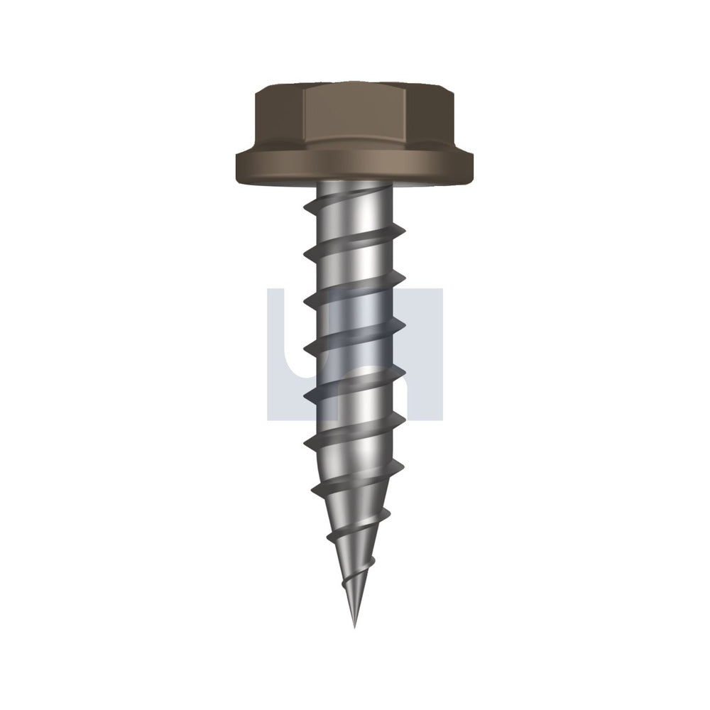 Needle Pt Sds Flg Hex Jasper (Sorrell) -Cl4 As3566 #10-12 20 - Pk 1000_40094986_TJAN4FH1012020