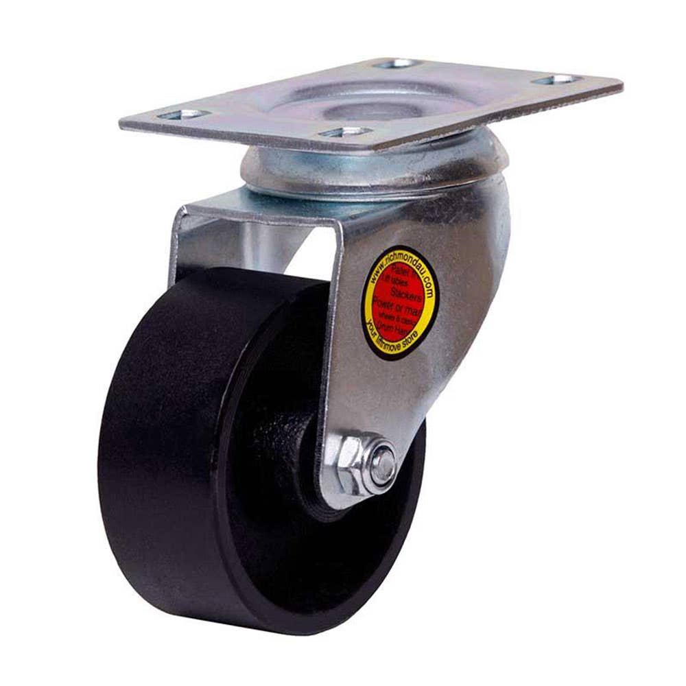 Castor Swivel 125 x 35mm Brake M Core 150kg 33340006 I52TZ48K125