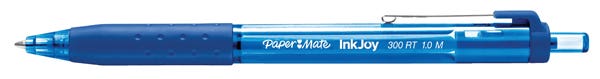Papermate Retractable Ballpoint Pen Inkjoy 300RT Medium Inkjoy Pk 12 Blue 935104602 2008583