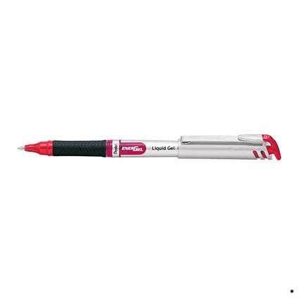 Pentel Rollerball Pen BL17 Energel Medium Box 12 Red 16168224 11853