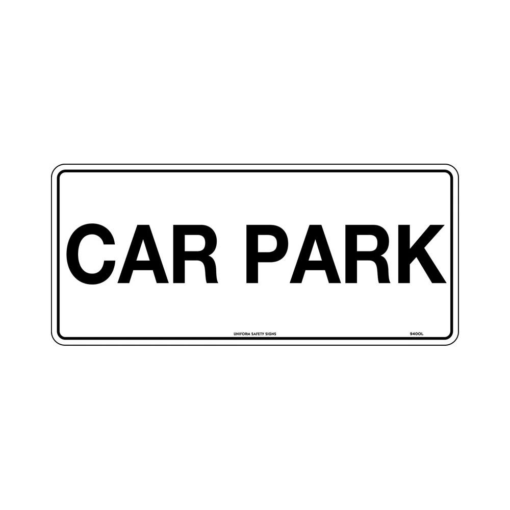 Sign CARPARK Metal 450 X 200mm_441438_940OLM