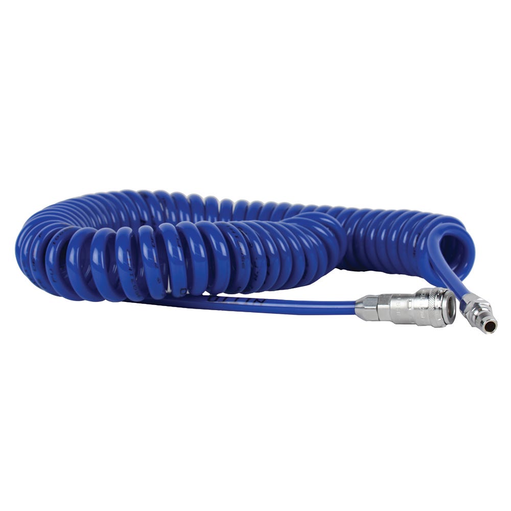 Hose Assembly Polyurethane Spiral Nitto Cupla Fittings 10 x 6.5mm 4m 149psi HA1005 COMB B Nitto 30002030 HA1005 COMB B NLA