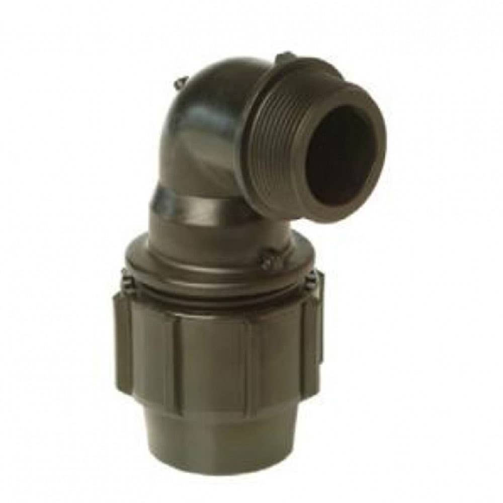 Elbow Poly 7850 Compression Metric Male Plasson 40mm x 1-1/4'' 9517006 7850025