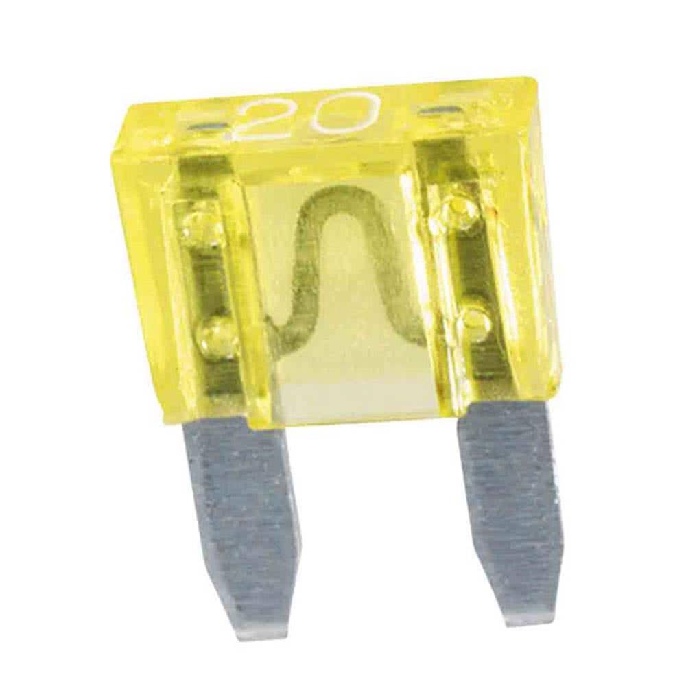 Fuse Blade Mini 20A Yellow Hella Pk 10 95206516 8775MINI