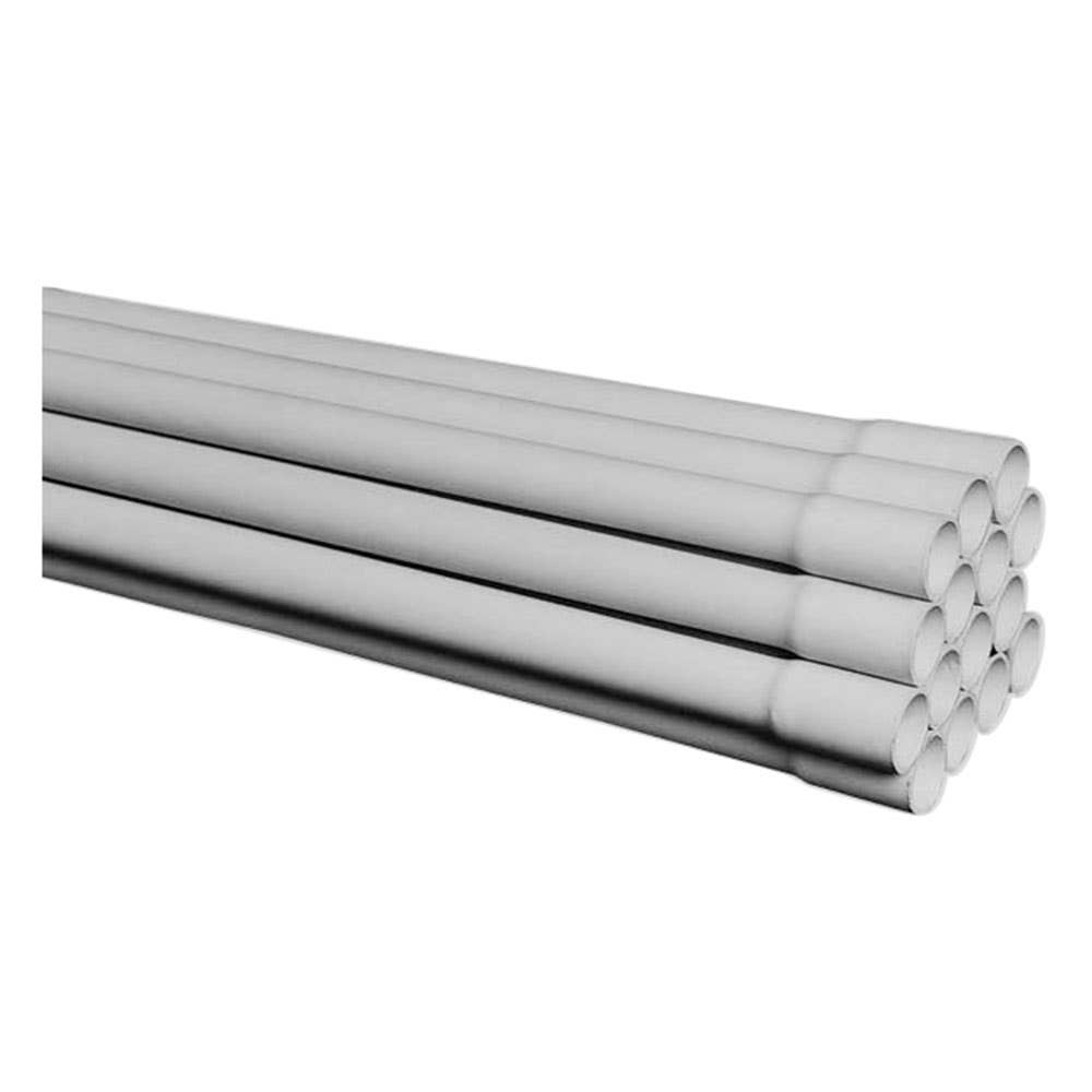 Conduit PVC Grey Medium Duty 25mm x 4m 95250967 95250967 CLIP9025MDGY