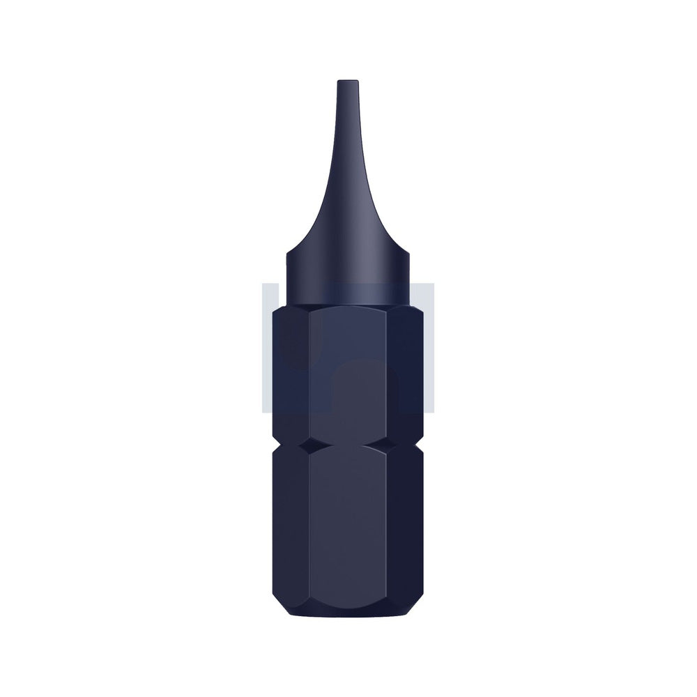 Insert Slotted S2 Alloy Steel Standard Drive Bit 1/4'' Sl6 25 - Pk 25_40098966_TXDDISLS60025
