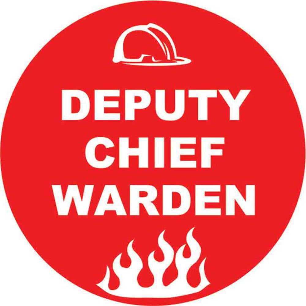 Decal 56mm Hard Hat Self Adhesive Deputy Chief Warden 98880040 HHMWDC