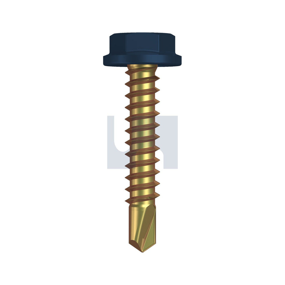Sds Flg Hex Hd Deep Ocean -Zyp #10-16 25 - Pk 1000_40094551_TDOMYFH1016025