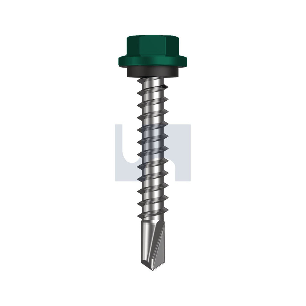 Sds Hex Hd + Wash Cottage Green -Cl4 #14-10 42 - Pk 1000_40094417_TCGM4SH1410042