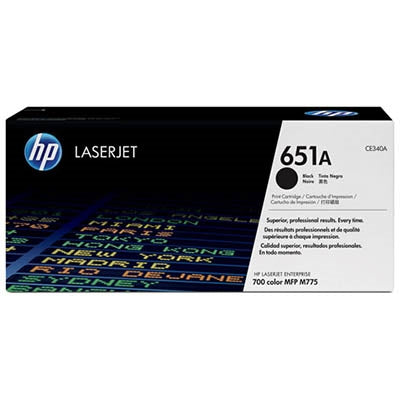 Hp 651A Ce340A OEM Laser Toner Cartridge Black 1018945 2148358