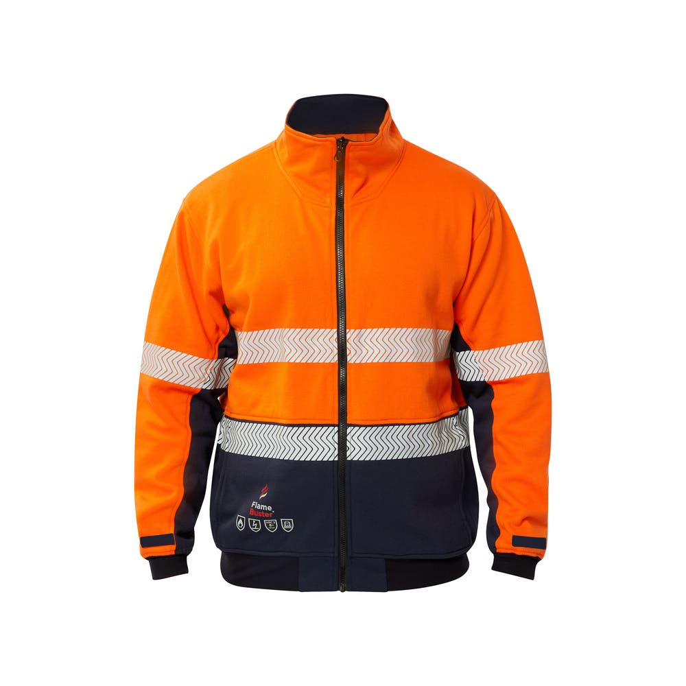 FJV034 FR Hi Vis Orange 2XL Segmented Reflective Fleece_571059_FJV034 _O/N_2XL