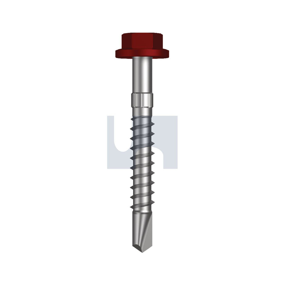 Sds Flg Hex Hd Manor Red -Cl4 + SG #14-10 50 - Pk 1000_40097273_TMRM4FS1410050