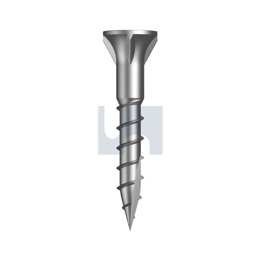 17 Bugle Batten-4 Rib 316 SS Square Drive #6-10 25 - Pk 500_40099137_FST16WSBQ0610025