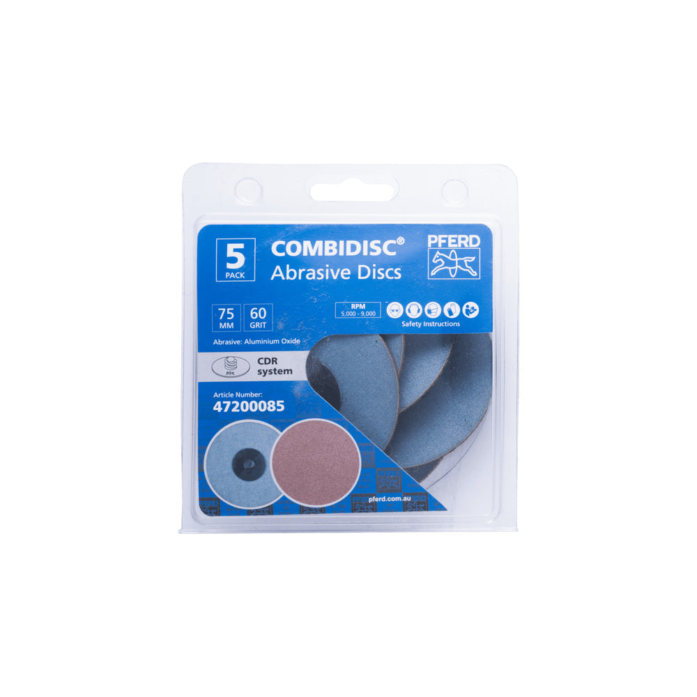 POS COMBIDISC aluminium oxide abrasive disc CDR dia. 75 mm A60_40108463_47200085