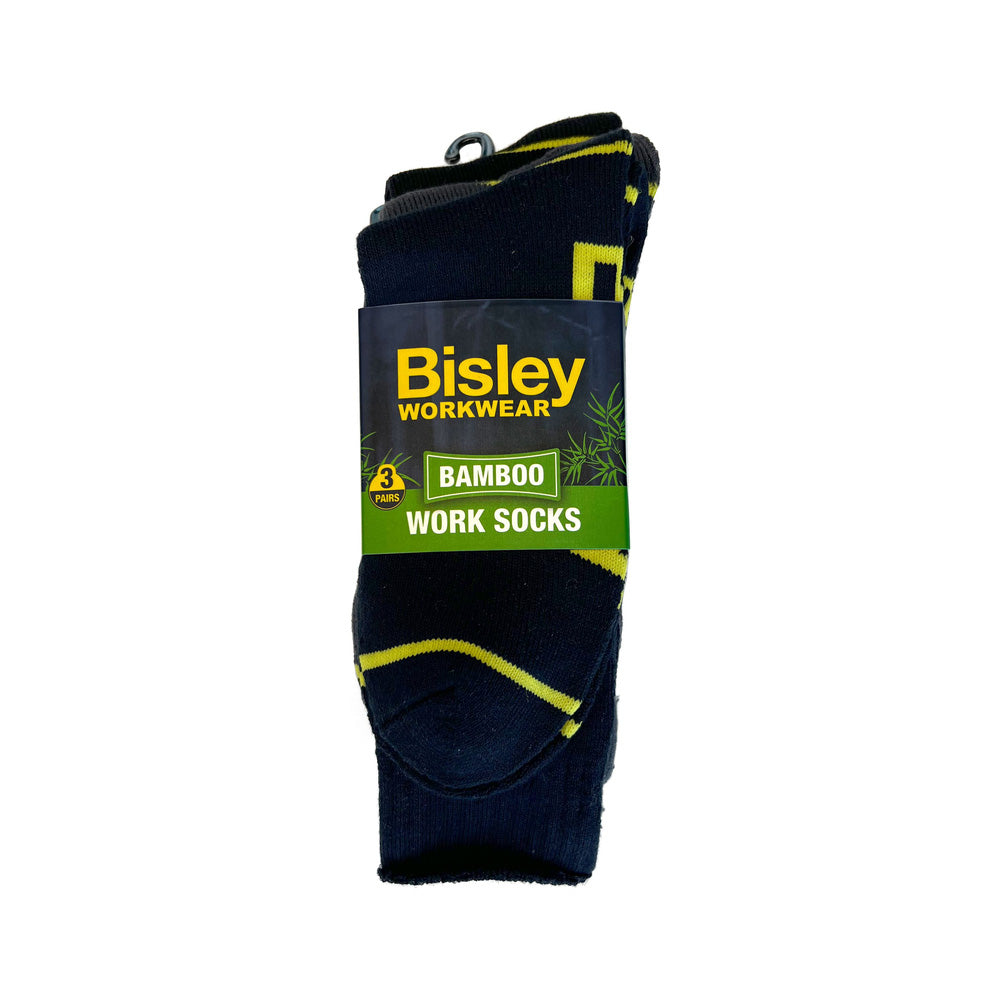 Socks Bamboo Assorted Colours 11-13 Bisley Pk 3_525079_BSX7020_ABCN11+