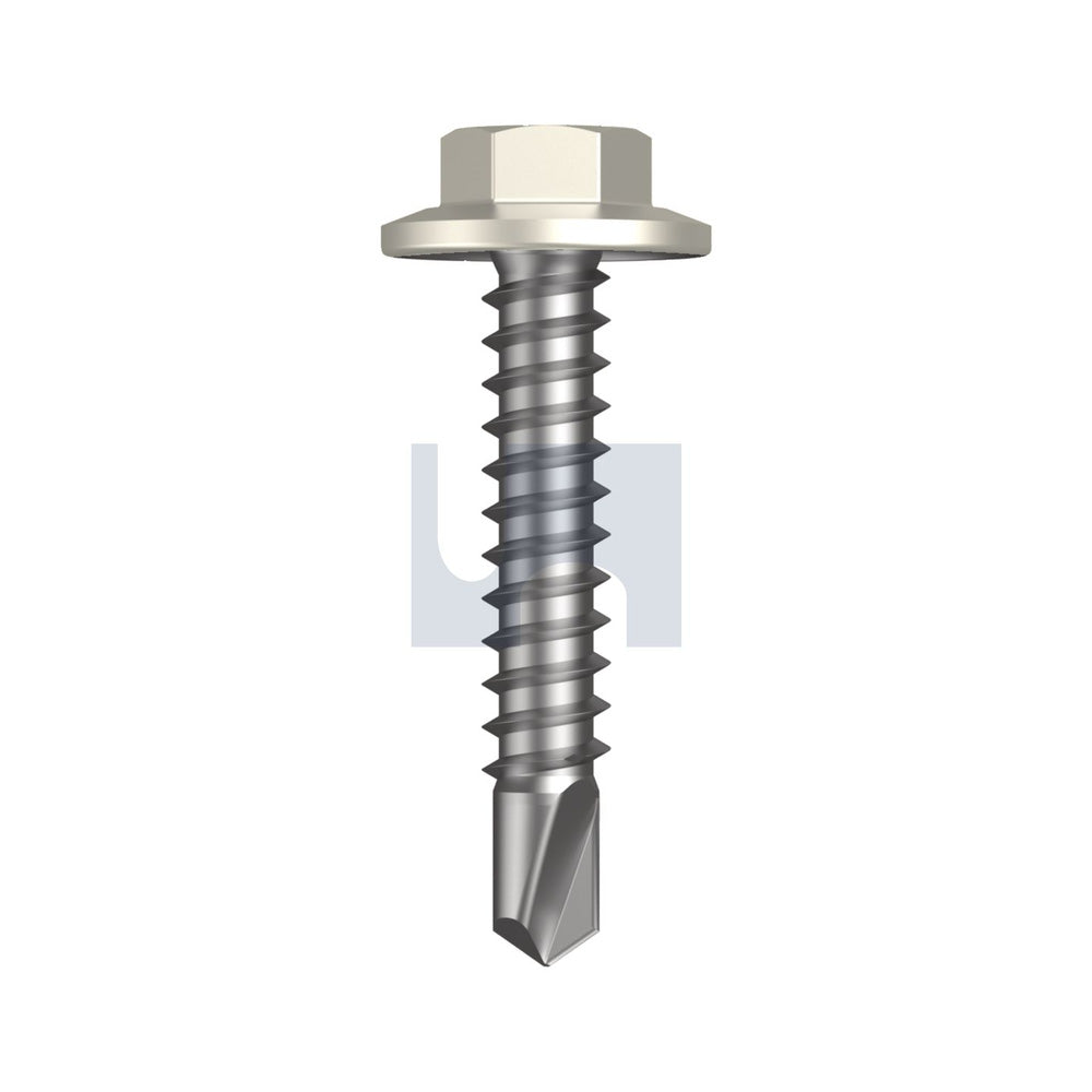 Metal Sds Flg Hex Hd Surfmist (Titania) -Cl4 As3566 #12-14 30 - Pk 1000_40095760_TSMM4FH1214030