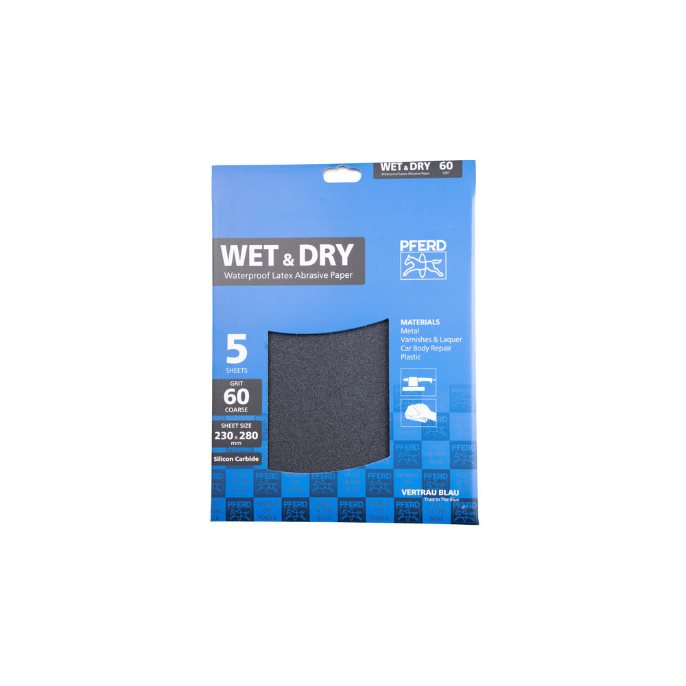 POS waterproof paper-backed abrasive sheet 230x280 mm BP-W ECO PAINT SiC60_40108393_45017861