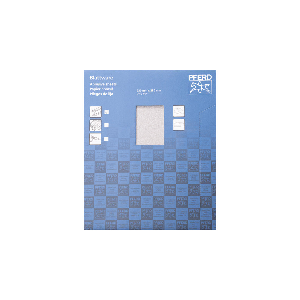 Universal paper-backed abrasive sheet alum oxide 230x280 mm BP ECO AC A220_40108378_45015247
