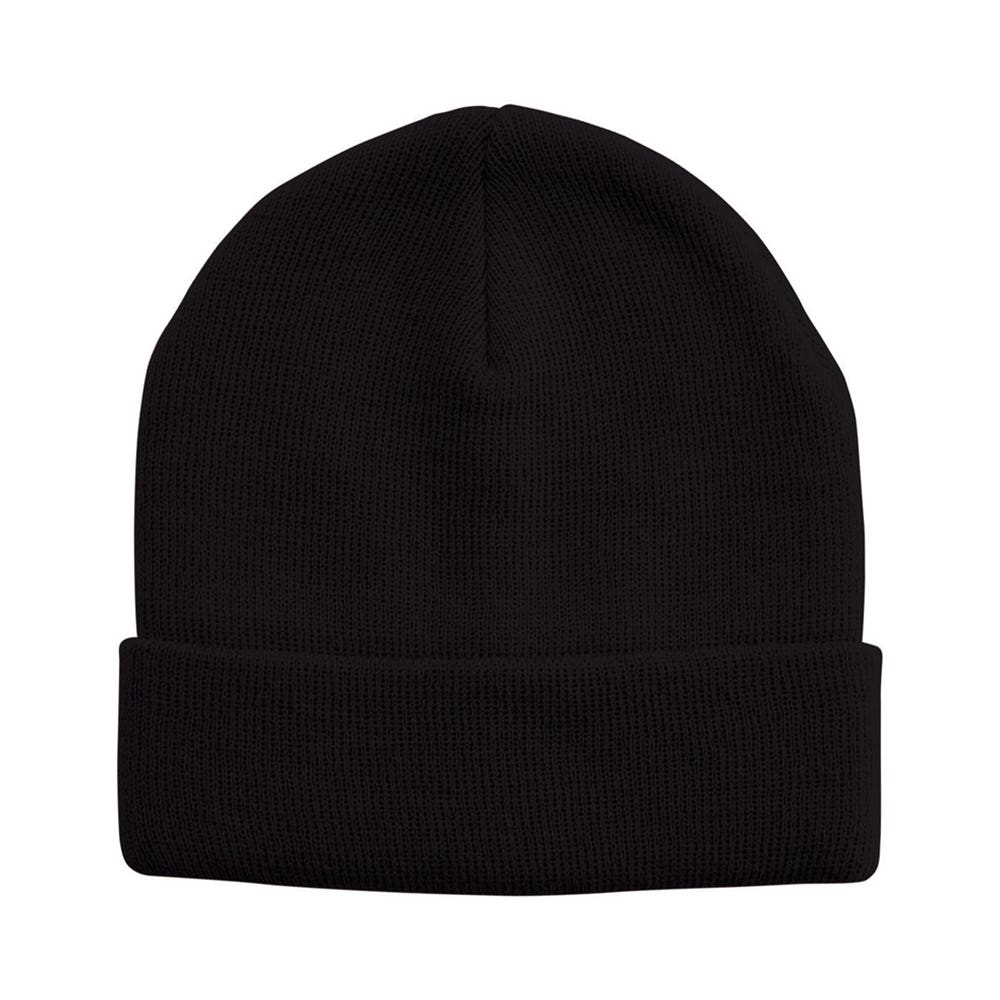 4229 Acrylic Beanie Black Qantas_QANT4229