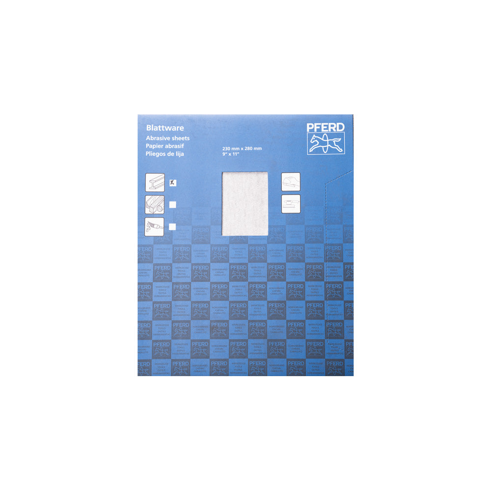 Universal paper-backed abrasive sheet alum oxide 230x280 mm BP ECO AC A100_40108377_45015243