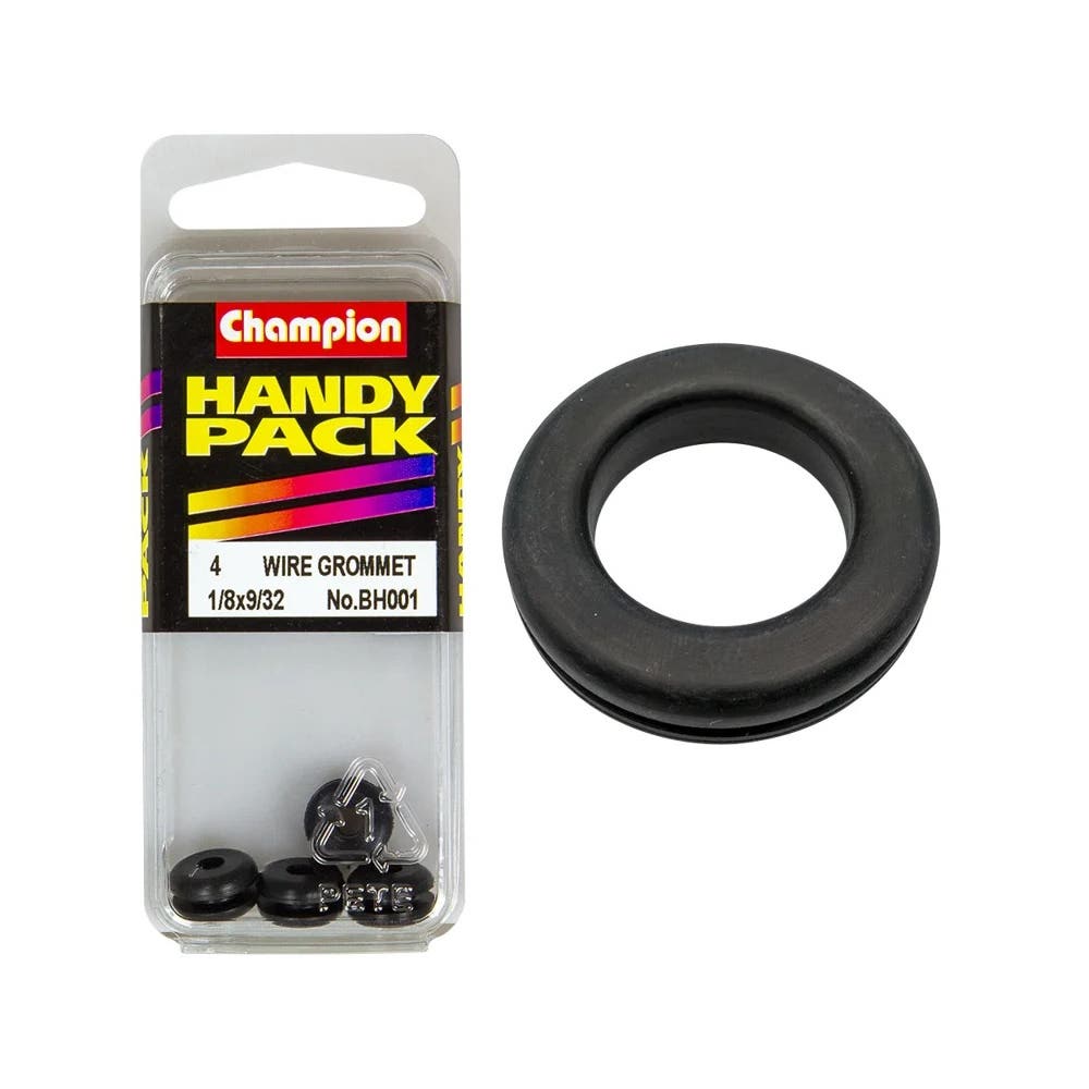 Grommet Wiring Rubber 1/8 x 9/32'' Blister Pack_60039593_BH001