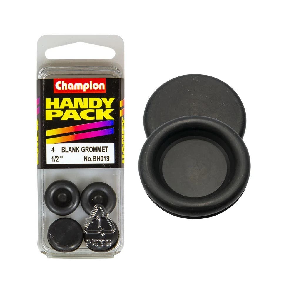 Grommet Panel Hole Blanking Rubber 1/2'' Blister Pack_60039605_BH019