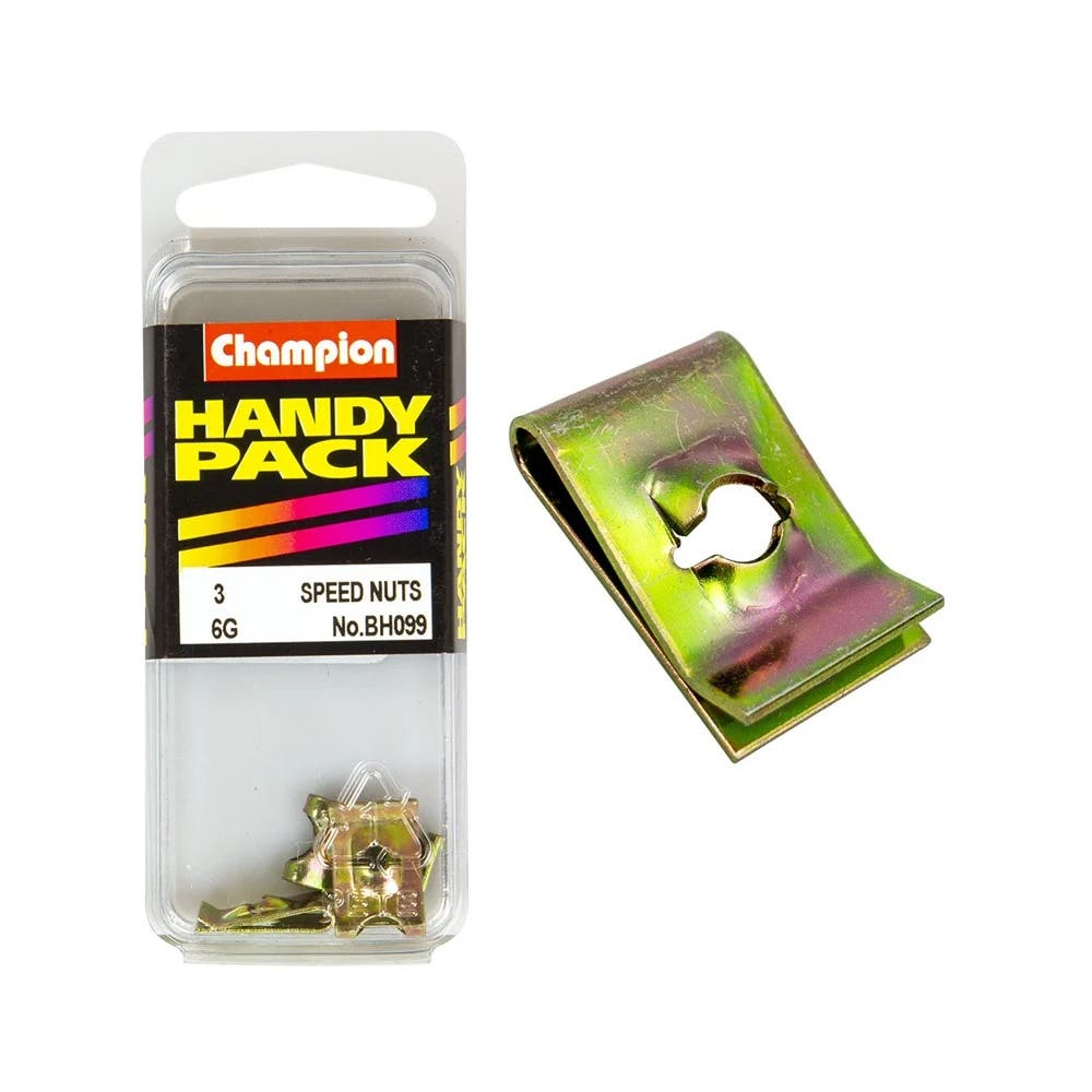 Nut Speed 6G x 21/32 x 7/16'' Blister Pack_60039637_BH099