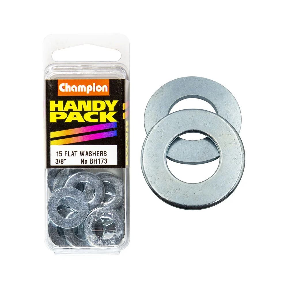 Washer Flat Steel 3/8'' Blister Pack_60039653_BH173