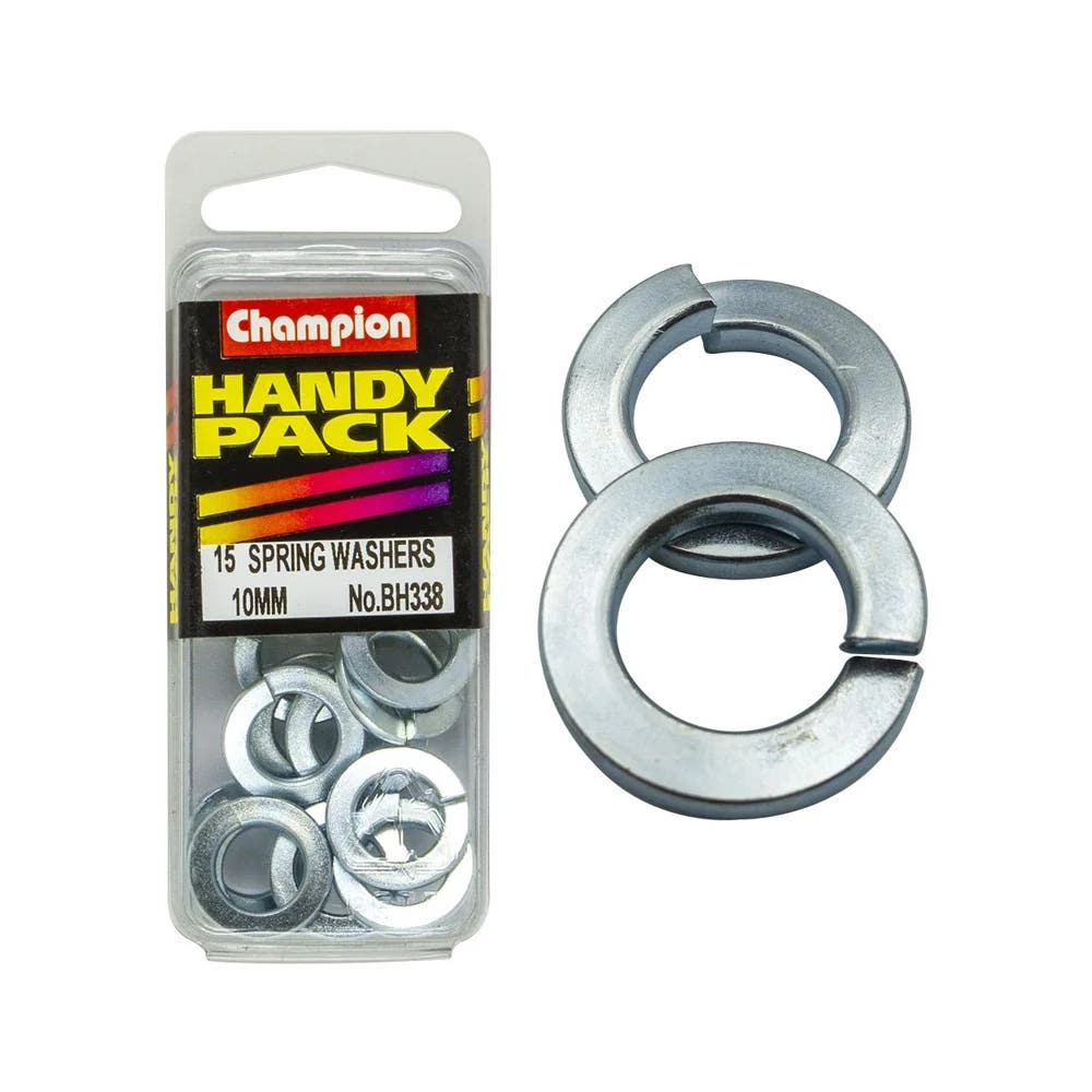 Spring Washers Flat Section Zinc Plated 10mm 15 Pack_60039675_BH338