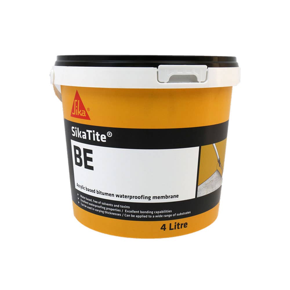 Sika Tite® BE Bitumen Waterproof Membrane 4L 502976 0960530